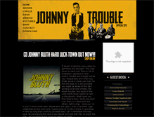 Tablet Screenshot of johnnytrouble.de